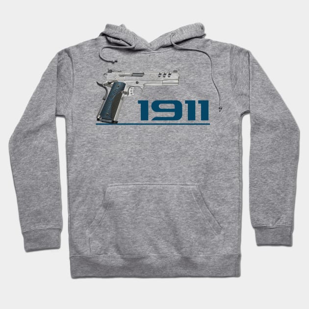 1911 Hoodie by Aim For The Face